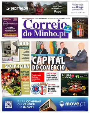 Capa de Correio do Minho