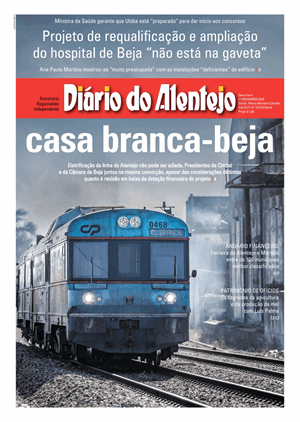 Capa de Diário do Alentejo