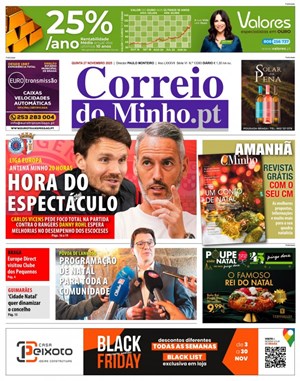 Capa de Correio do Minho