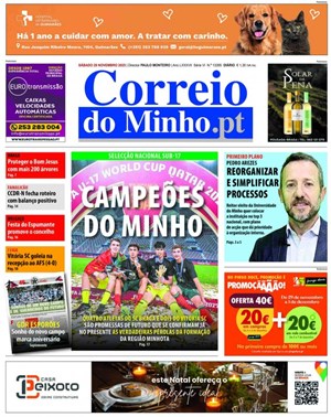 Capa de Correio do Minho