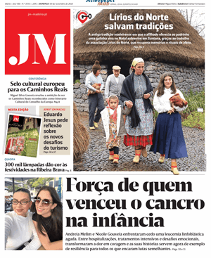 Capa de Jornal Madeira