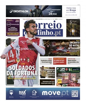 Capa de Correio do Minho