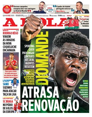 Capa de A Bola