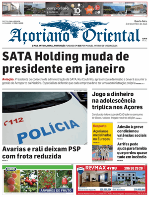 Capa de Açoriano Oriental