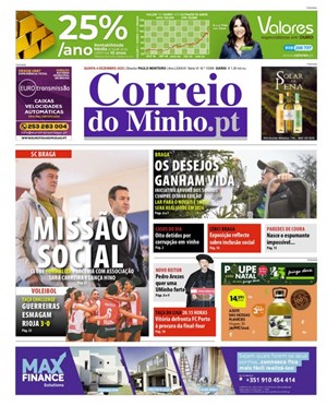 Capa de Correio do Minho