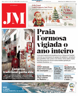 Capa de Jornal Madeira