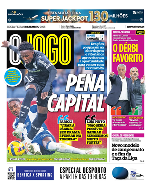 Capa de O Jogo