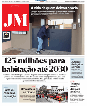 Capa de Jornal Madeira