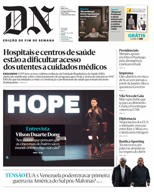 Capa de Diário de Notícias