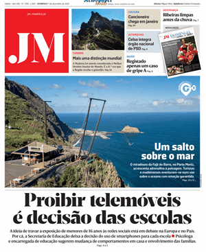 Capa de Jornal Madeira