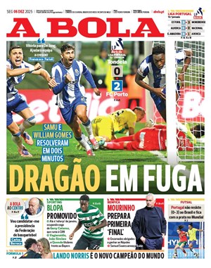 Capa de A Bola