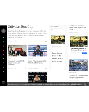 Capa de Correio do Minho