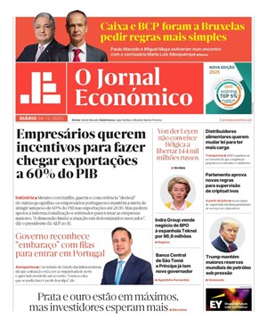 Capa de Jornal Económico