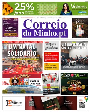 Capa de Correio do Minho