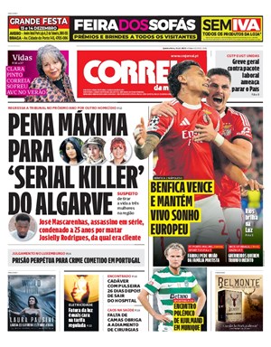 Capa de Correio da Manhã