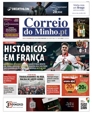 Capa de Correio do Minho