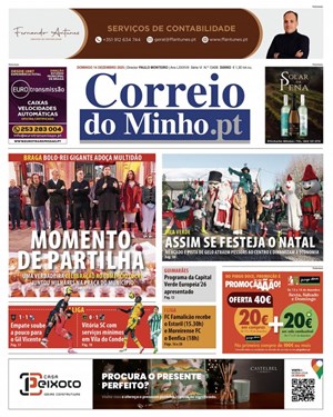 Capa de Correio do Minho