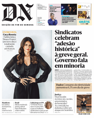 Capa de Diário de Notícias