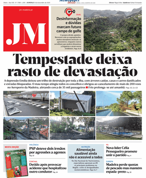 Capa de Jornal Madeira