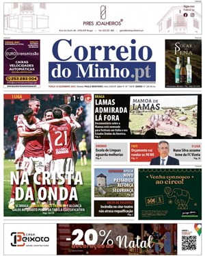 Capa de Correio do Minho