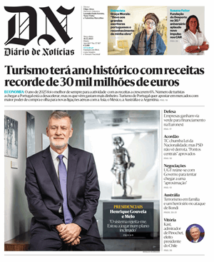 Capa de Diário de Notícias