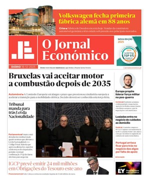 Capa de Jornal Económico