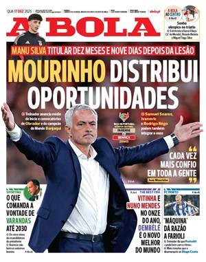 Capa de A Bola