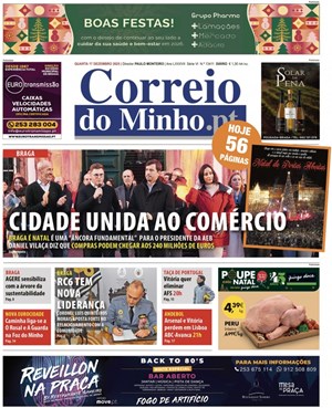 Capa de Correio do Minho