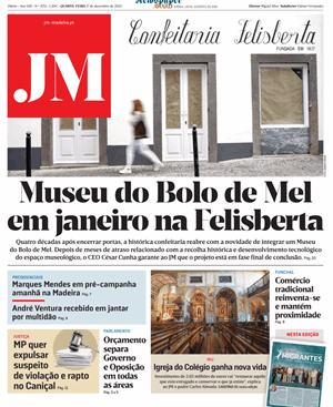 Capa de Jornal Madeira