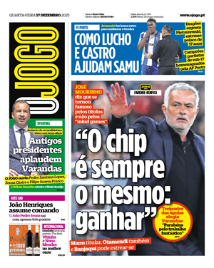 Capa de O Jogo