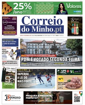 Capa de Correio do Minho