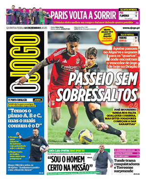 Capa de O Jogo