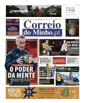 Capa de Correio do Minho
