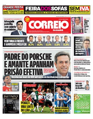 Capa de Correio da Manhã