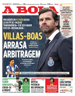Capa de A Bola