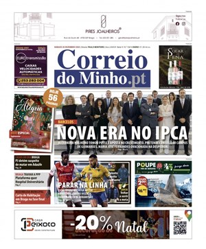 Capa de Correio do Minho