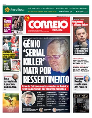 Capa de Correio da Manhã