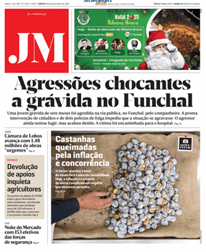 Capa de Jornal Madeira