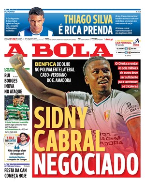 Capa de A Bola