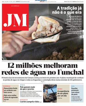 Capa de Jornal Madeira