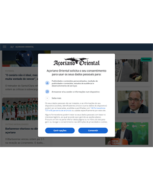 Capa de Açoriano Oriental