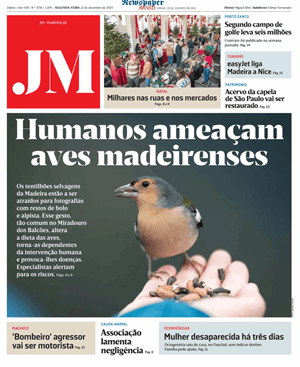 Capa de Jornal Madeira