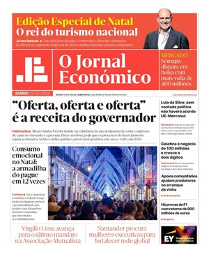 Capa de Jornal Económico