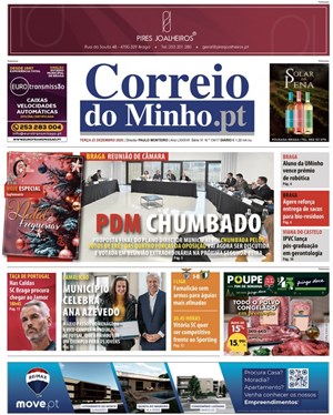 Capa de Correio do Minho