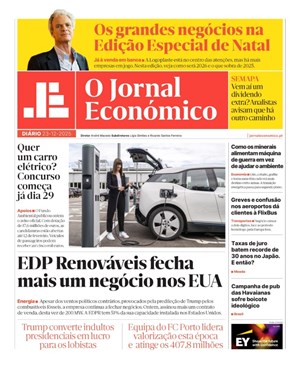 Capa de Jornal Económico