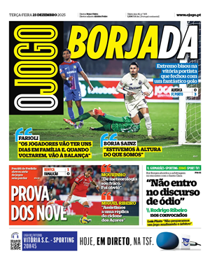 Capa de O Jogo