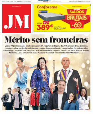 Capa de Jornal Madeira