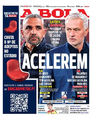 Capa de A Bola