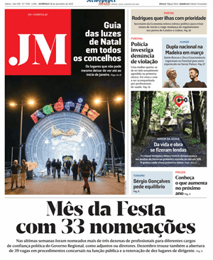 Capa de Jornal Madeira
