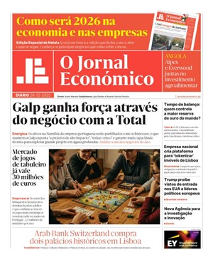 Capa de Jornal Económico